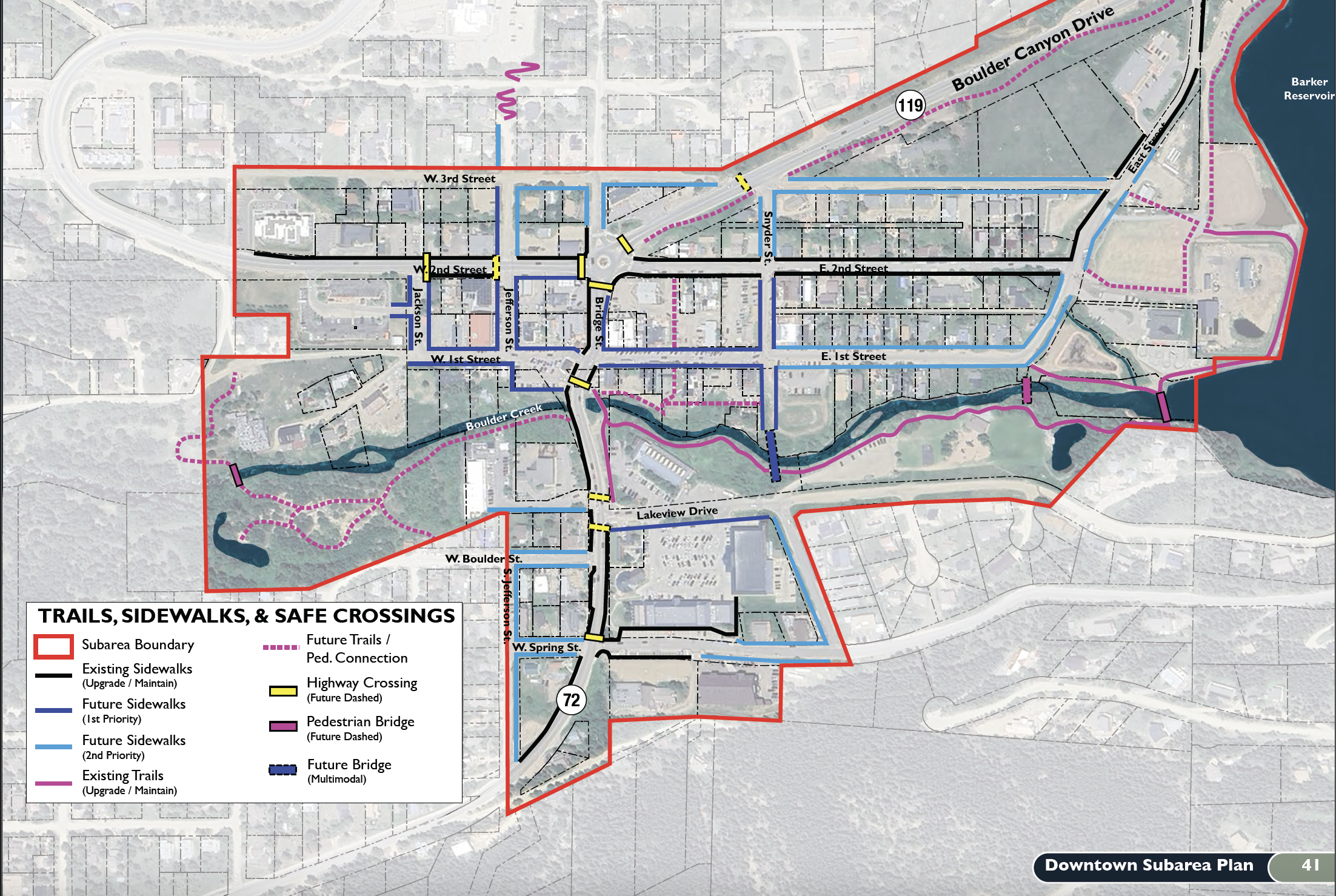 Second Bridge Locations Map